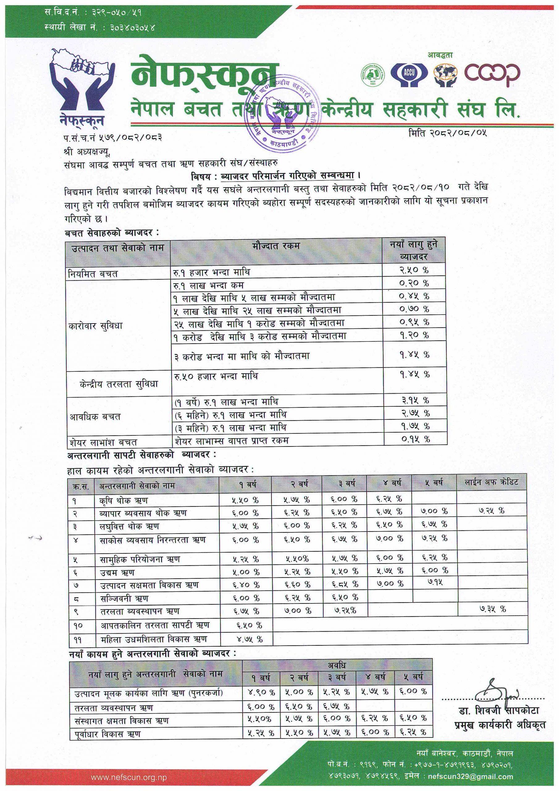 Interest Rate 20820805